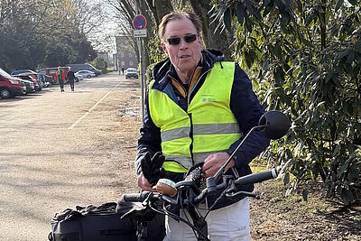 Unser Tourenleiter Horst Kremers
