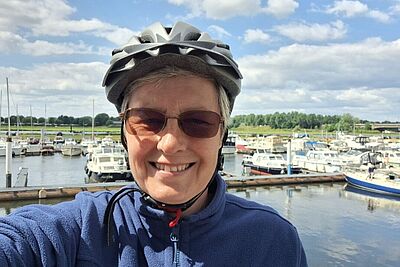 Unsere Tourleiterin Anja Weyermanns