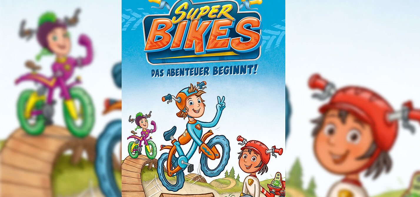 SUPERBIKES Das Cover vom ersten Band SUPERBIKES