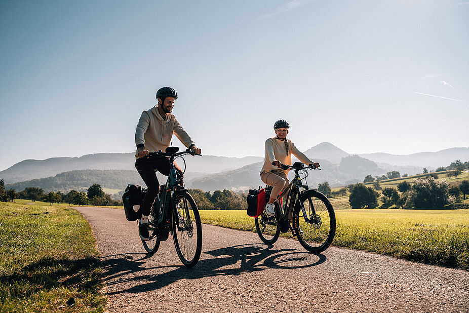 Am Albtrauf auf dem Schwäbischen Alb Radweg